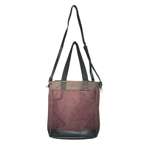Chala | Women | Cardinal Canvas Work Tote Shoulder Bag | One Size - Picture 3 of 12